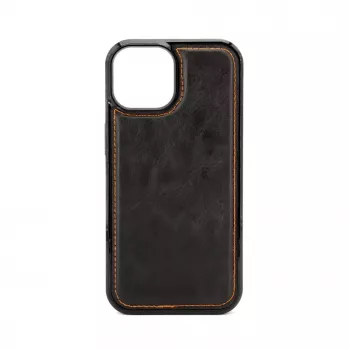 Evelatus Apple iPhone 15 Magnet Zip Pocket Case Zipper Design Schwarz