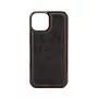 Evelatus Apple iPhone 15 Magnet Zip Pocket Case Zipper Design Schwarz
