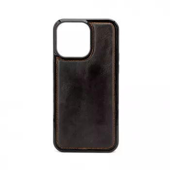 Evelatus Apple iPhone 15 Pro Max Magnetic Zip Pocket Case mit Reißverschluss-Design - Schwarz