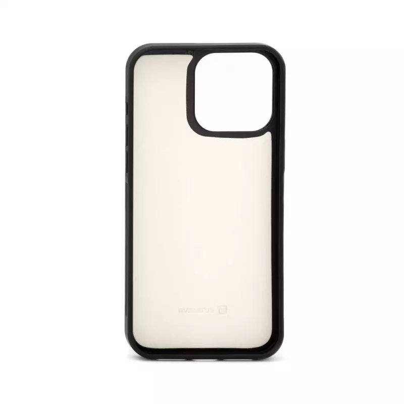 Evelatus Apple iPhone 14 Pro Max Lederetui mit Reißverschluss Design Blumenmuster Weiß