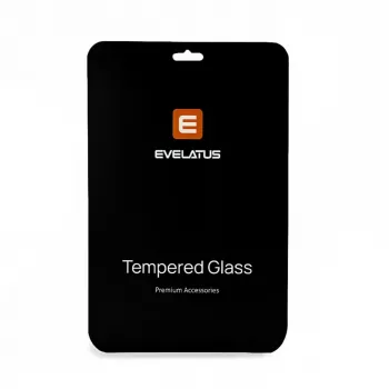 Evelatus Galaxy Tab S9 FE Plus 3x Strong 0.33mm Flachglas Displayschutzfolie klar, antistatisch