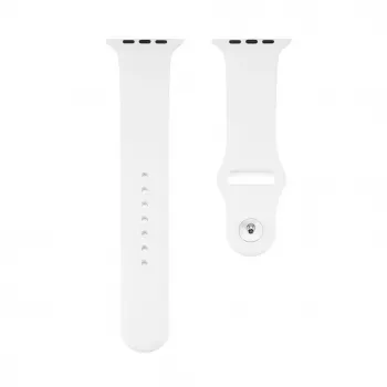 Connect Watch 42/44/45mm Silicone Loop Watch Strap (140mm M/L) White
