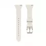 Connect 20mm T-Bügel Silikon Loop Armband (130mm M/L) Silber