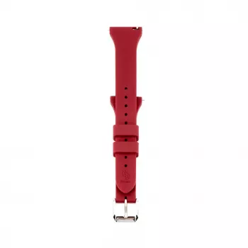 Connect 20mm T-Bügel Silikon Loop Armband (130mm M/L) Pflaume