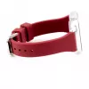 Connect 20mm T-Bügel Silikon Loop Armband (130mm M/L) Pflaume