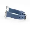 Connect 20mm T-Bügel Silikon Loop Armband (130mm M/L) Blau