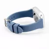 Connect 20mm T-Bügel Silikon Loop Armband (130mm M/L) Blau