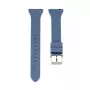 Connect 20mm T-Bügel Silikon Loop Armband (130mm M/L) Blau
