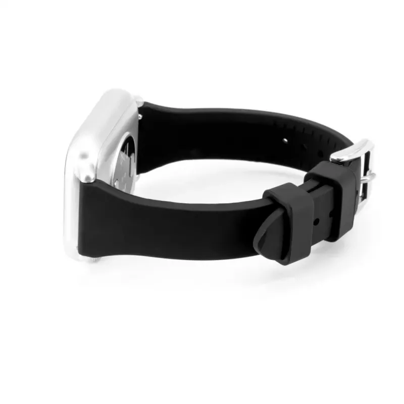 Connect 22mm T-Bügel Silikon Loop Armband (130mm M/L) Schwarz