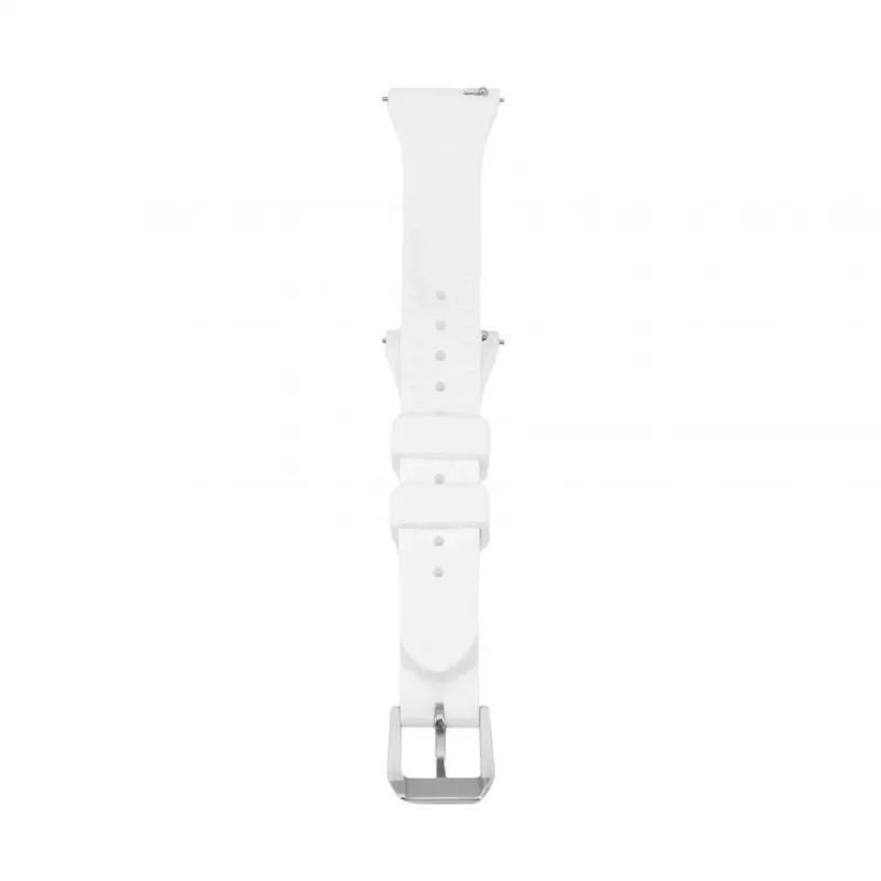 Connect 22mm T-Bügel Silikon Loop Armband (130mm M/L) Weiß