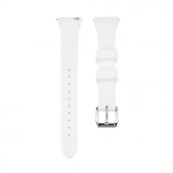 Connect 22mm T-Bügel Silikon Loop Armband (130mm M/L) Weiß