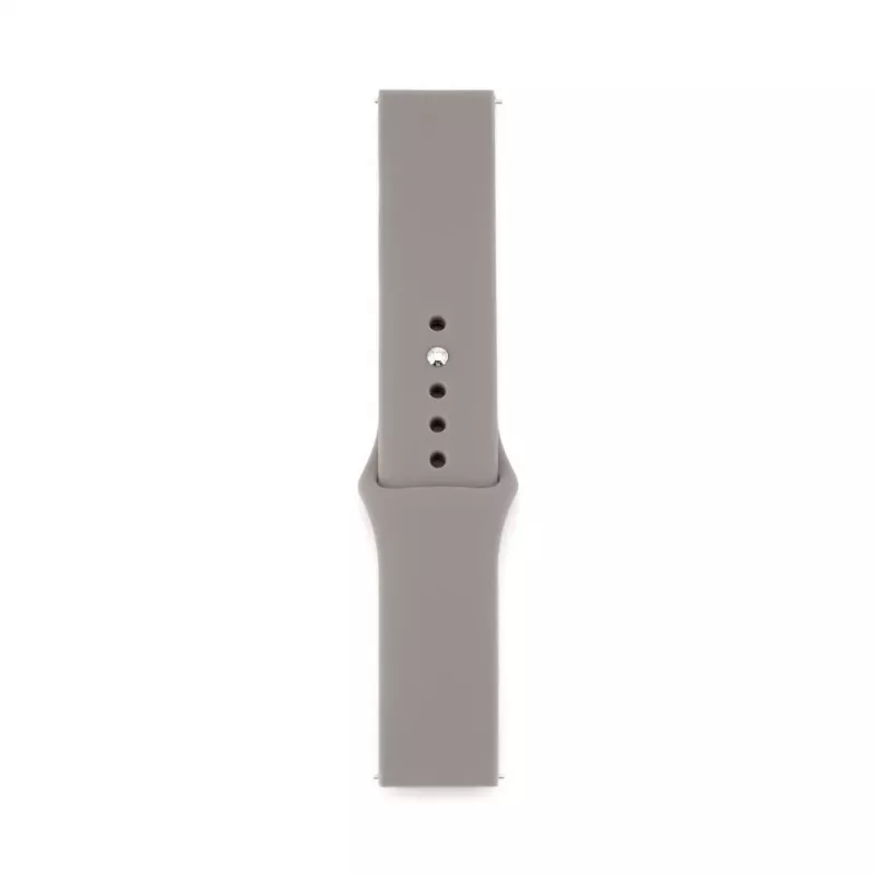 Connect 22mm Silikon Loop Armband (S/M 110mm) Grau
