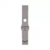 Connect 22mm Silikon Loop Armband (S/M 110mm) Grau