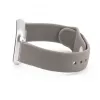 Connect 22mm Silikon Loop Armband (S/M 110mm) Grau