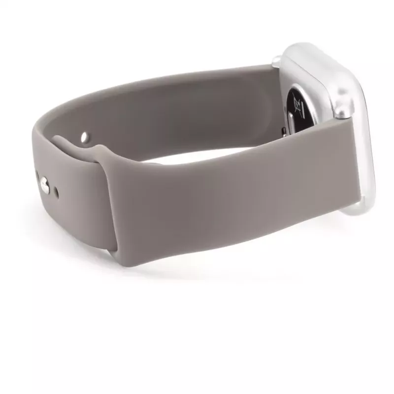 Connect 22mm Silikon Loop Armband (S/M 110mm) Grau
