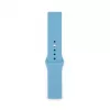 Connect 22mm Silikon-Loop-Uhrenarmband (S/M 110mm) Blau