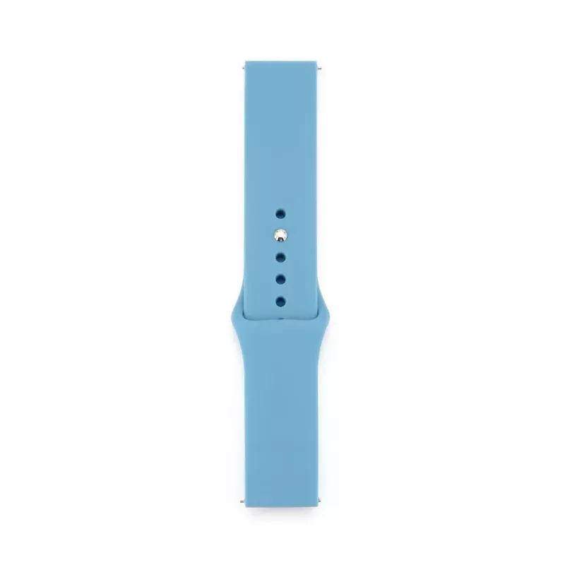 Connect 22mm Silikon-Loop-Uhrenarmband (S/M 110mm) Blau