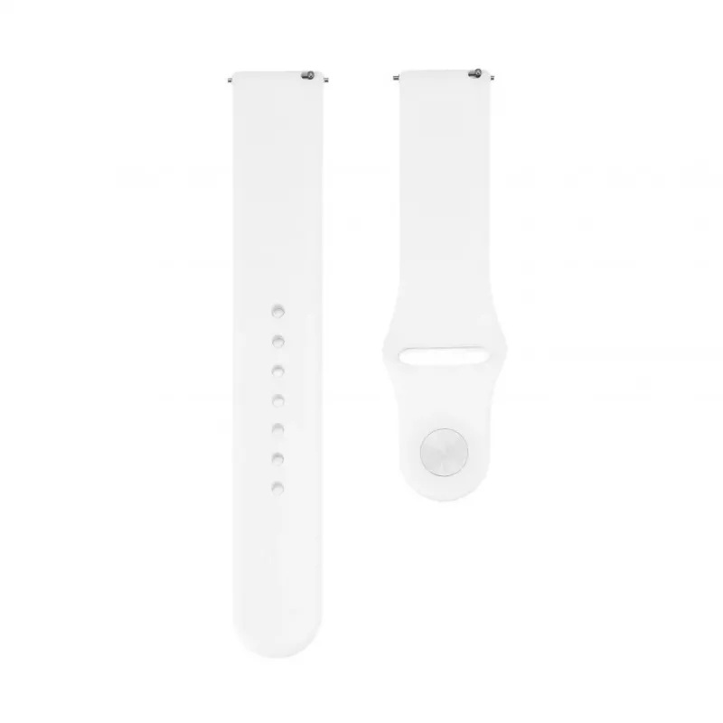 Connect 20mm Silicone Loop Watch Strap (S/M 110mm) White