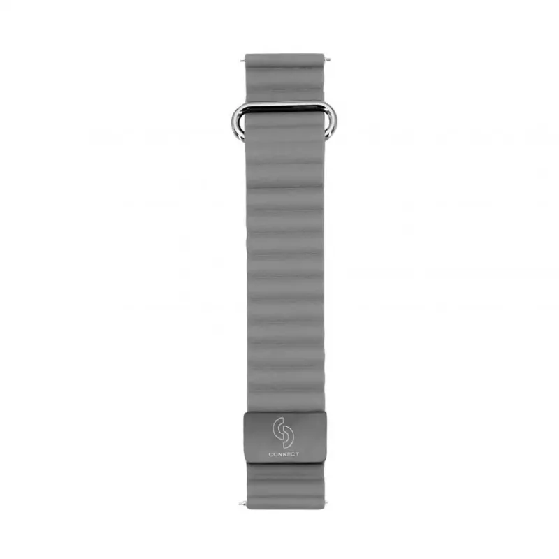 Connect 22mm Cortical Back Buckle Magnetic Suction Watch Strap (130mm M/L) Space Gray