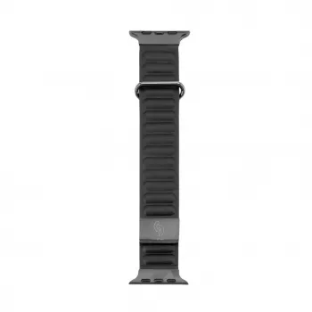 Connect Watch 38/40/41mm Cortical Back Buckle Magnetic Suction Watch Strap, Black