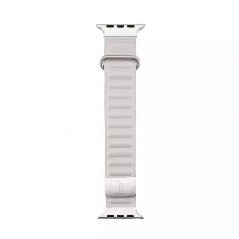 Connect Watch 38/40/41mm Premium Synthetik-Leder Magnetisches Link-Armband Starlight