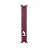 Connect Watch 38/40/41mm Fine Woven Twill Magnetic Chain Watch Strap Plum