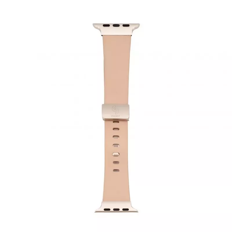 Connect Watch 42/44/45mm Single Loop Buckle Lederarmband Rosarot