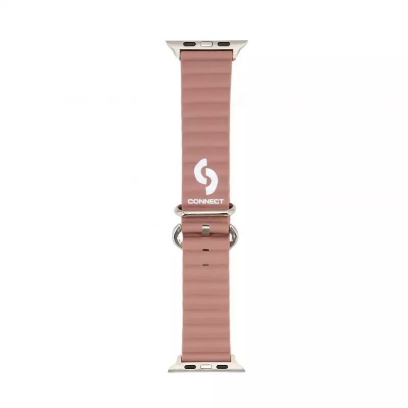 Connect Watch 38/40/41mm Marine Leder Armband Rauchig Lila
