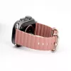 Connect Watch 38/40/41mm Marine Leder Armband Rauchig Lila