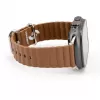 Connect Watch 38/40/41mm Marine Leder Armband Braun