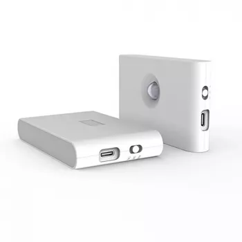 Elight T1 Wall Fix Double Projection LED 1W Batterielampe 2700K mit Bewegungs-/Dämmerungssensor USB-C Weiß