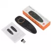 CP G10s Universal Smart TV Air Mouse - Kabellose / IR-Fernbedienung mit Sprachassistent und Gyroskop, Schwarz