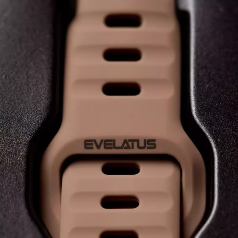 Evelatus Apple Watch 38/40/41mm Sport Silicone Loop Band Light Bluish Gray