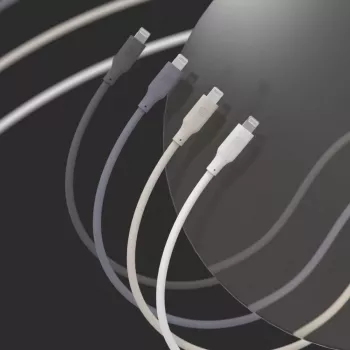 Evelatus USB-C auf Lightning Silikonkabel 1,2m (MFI10CL) 60W / 20V 3A Weiß