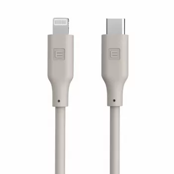 Evelatus USB-C auf Lightning Silikonkabel 1,2m (MFI10CL) 60W / 20V 3A Warmgrau