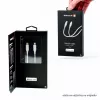 Evelatus USB-C auf USB-C Silikonkabel 1,2 m 60 W / 20 V 3 A Schwarz