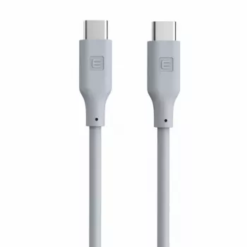 Evelatus USB-C auf USB-C Silikonkabel 1,2m 60W / 20V 3A Weiß