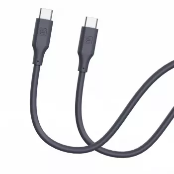 Evelatus USB-C auf USB-C Silikonkabel 1,2m 60W 20V/3A Blau