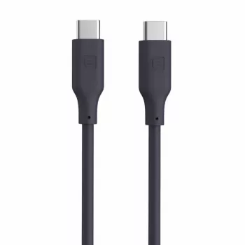 Evelatus USB-C auf USB-C Silikonkabel 1,2m 60W 20V/3A Blau