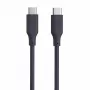 Evelatus USB-C auf USB-C Silikonkabel 1,2m 60W 20V/3A Blau