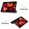iLike iPad Mini 5 7.9 Tri-Fold Eco-Leder Stand Case Schwarz