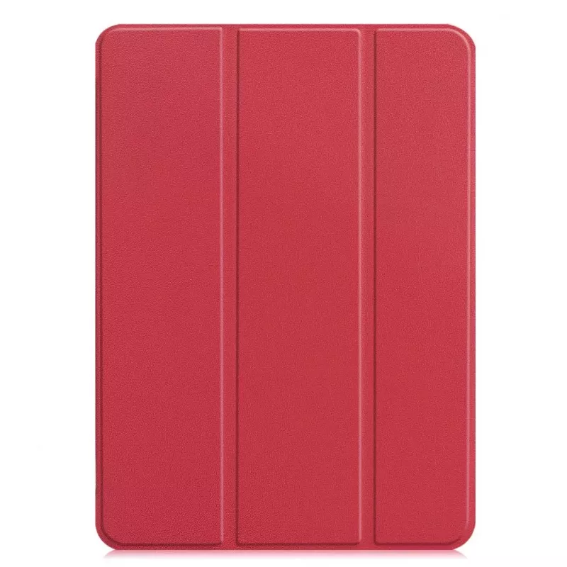 iLike Galaxy Tab S7 FE 12.4 Tri-Fold Eco-Leder Stand Case Korallenrosa