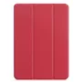 iLike Galaxy Tab S9 Plus 12.4 Tri-Fold Eco-Leder Stand-Case Korallenrosa