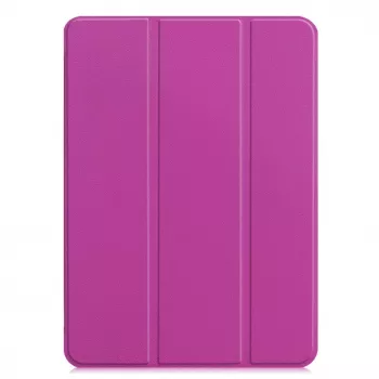 iLike iPad 10.2 Tri-Fold Eco-Leather Stand Case Purple