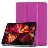 iLike Galaxy Tab A8 10.5 X200 Tri-Fold Eco-Leder Standhülle Lila