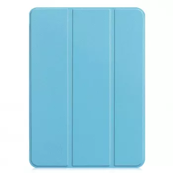 iLike Galaxy Tab S7 FE 12.4 Tri-Fold Eco-Leder Standhülle Himmelblau