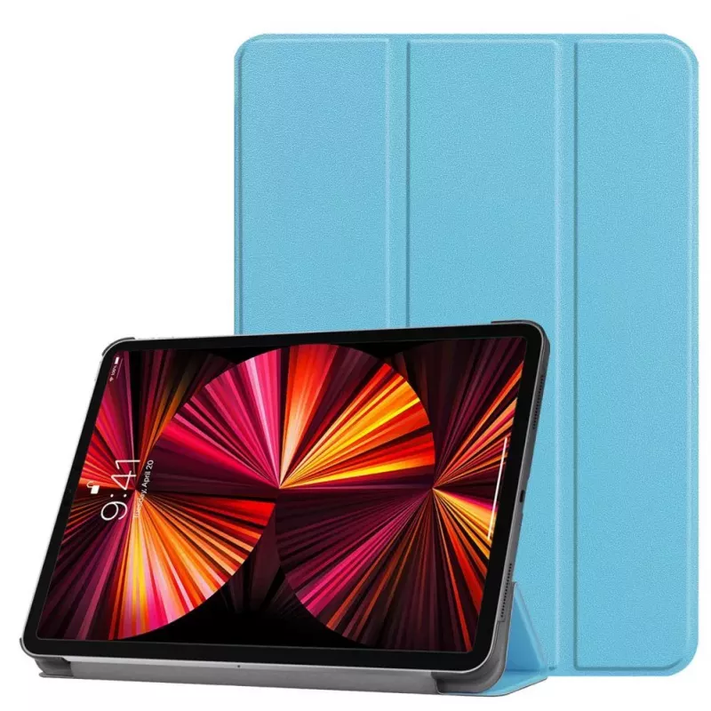 iLike Redmi Pad 10.6 Tri-Fold Eco-Leder Standhülle Himmelblau