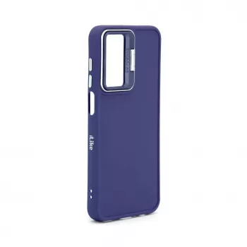 iLike Samsung Galaxy A35 Hybrid Case mit Kameraständer Blau