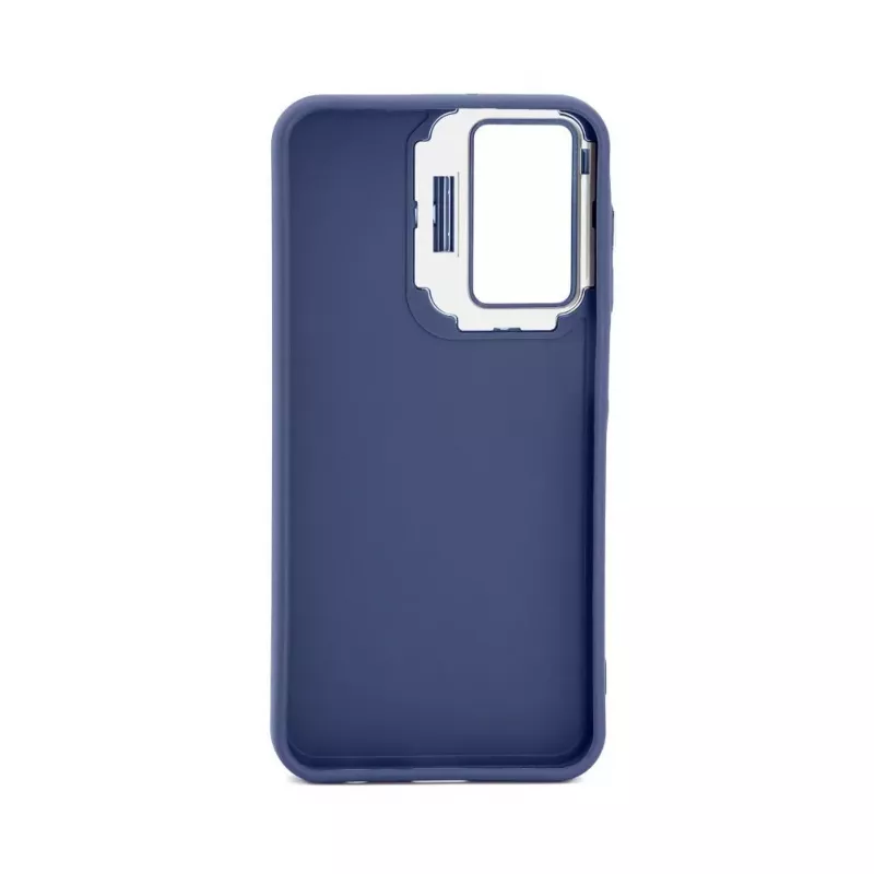 iLike Samsung Galaxy A35 Hybrid Case mit Kameraständer Blau