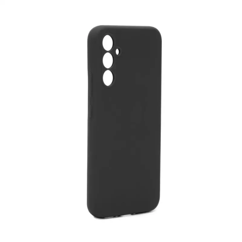Evelatus Samsung Galaxy A15 Premium Soft Touch Silikonhülle Schwarz